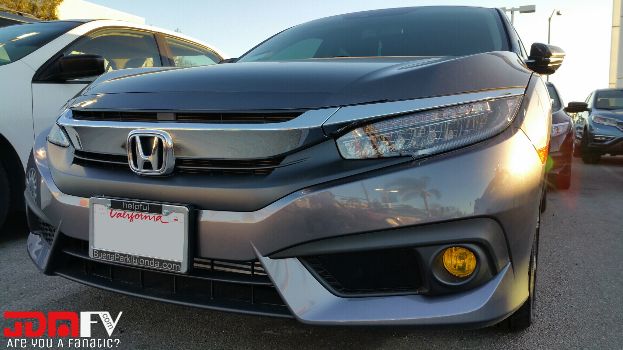 2016 Honda Civic Preuct Yellow Fog Light overlays Tint 2016 Honda Civic Preuct Yellow Fog Light overlays Tint