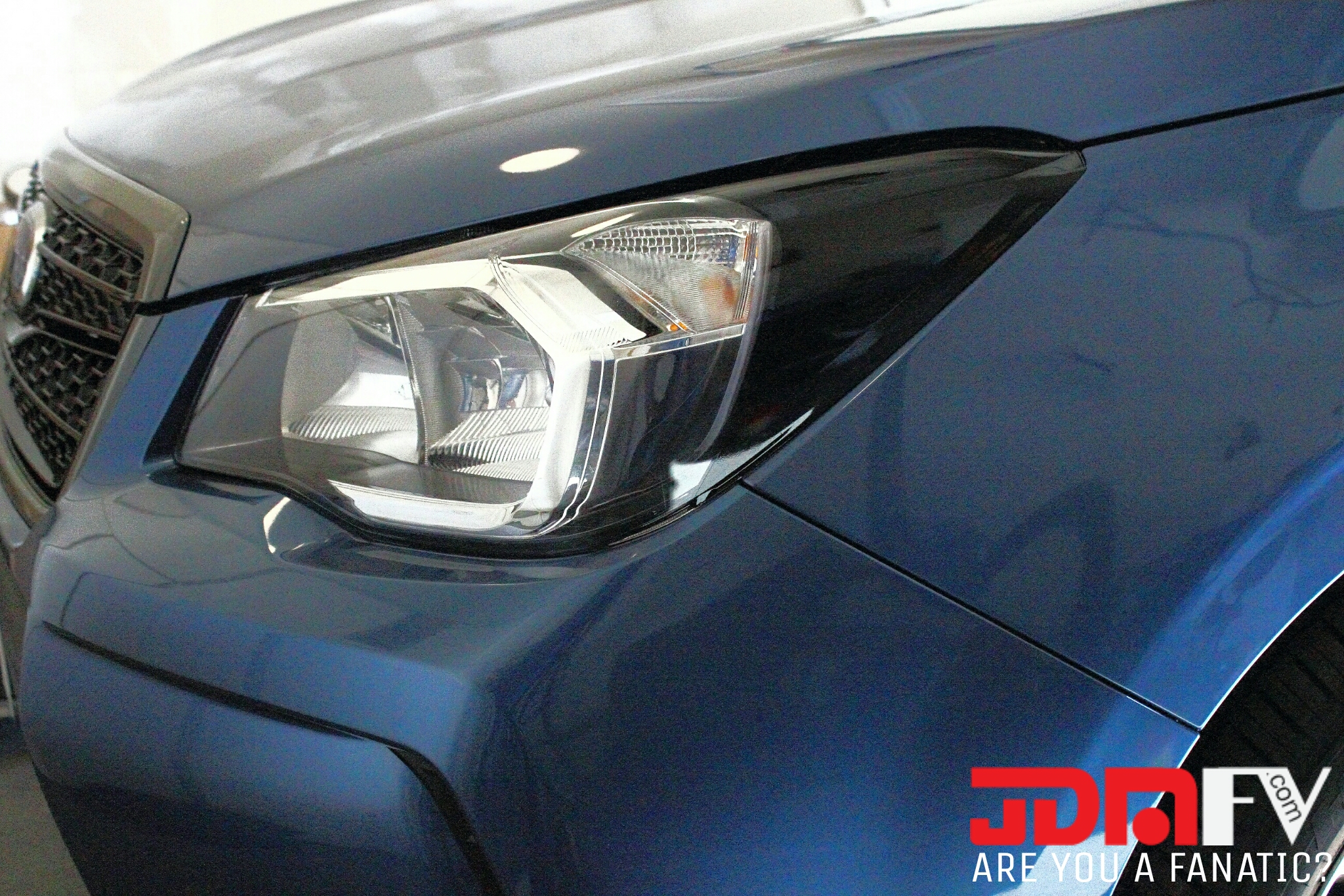 BLACKOUT Amber Delete Head Light Overlays Wrap (1416 Forester) JDMFV