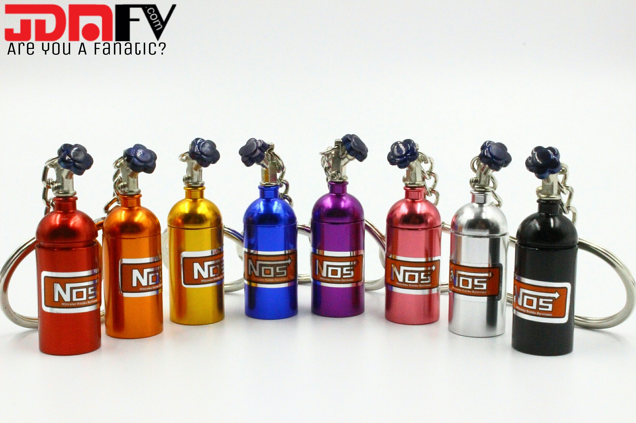 NOS Bottle keychain 8 Colors