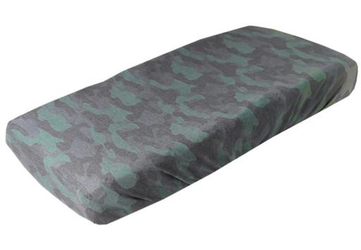 Copper Pearl Changing Pad Cover - Hunter