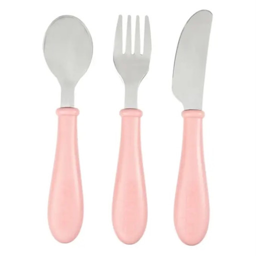 Beaba Rose Stainless Steel Cutlery 