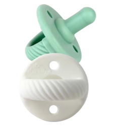 Itzy Ritzy Sweetie Soother Paci Set- Mint/White 