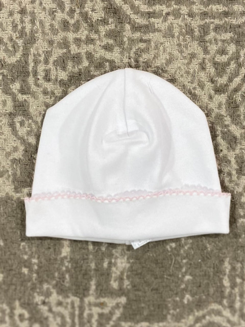 Kissy Kissy Basic White/Pink Hat 