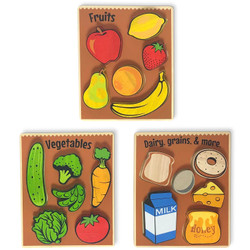 3 Pack Food Puzzle