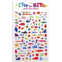 Itsy Bitsy Stickers- Little Sea Life