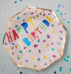 Creative Education Small Plates- Happy Birthday