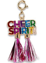 Charm It! Charm- Gold Cheer Spirit