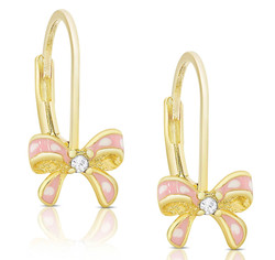 Lily Nily Bow Drop Earrings