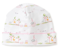 Kissy Kissy Pink Noahs Print Hat