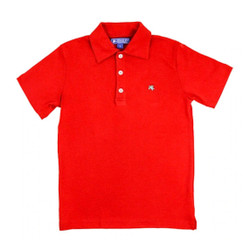 J. Bailey Red Short Sleeve Polo