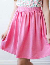 Mila & Rose Flamingo Pink Twirl Skirt