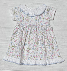 Baby Loren Belle Blue/Pink Floral DOLL Gown