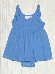 Swoon Blue Bamboo Bubble Dress*
