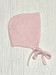 Marae Garter Stitch Bonnet- Pink