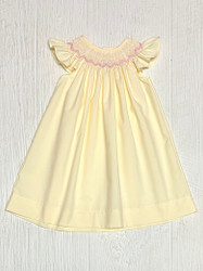 Sweet Dreams Jasmine Yellow Smocked Dress