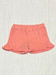 Lily Pads Melon Knit Basic Ruffle Shorts