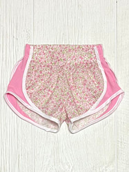 Funtasia Too Pink Floral Shorts with Pink Sides