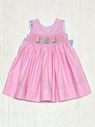 Anavini Pink Sailboats Dress