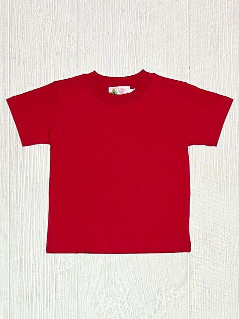 Lily Pads Red Plain Shirt