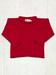 Lily Pads Deep Red Roll Neck Sweater