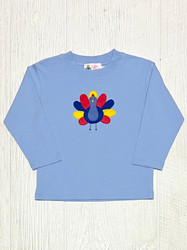 Lily Pads Boy Sky Blue Turkey Tshirt