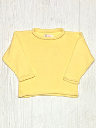 Lily Pads -  Lt. Yellow Roll Neck Sweater
