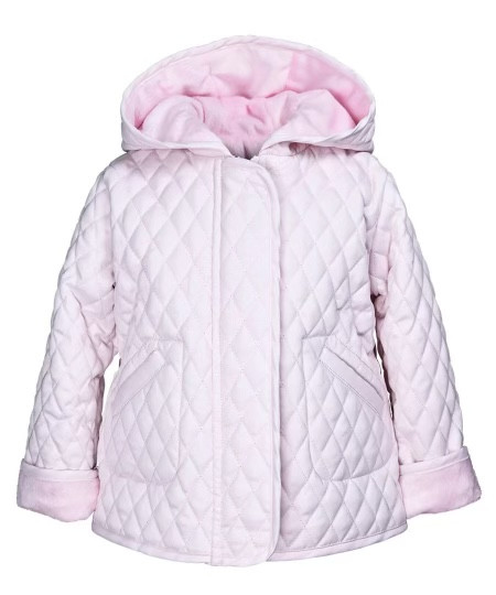 Widgeon Hooded Barn Coat - Light Pink