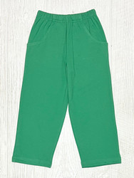 Lily Pads Boys Knit Pants with Pockets- Mint Green