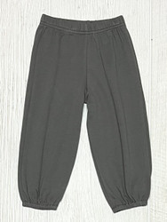 Lily Pads Charcoal Elastic Bloomer Pants