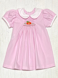 Baby Sen Pink August Dress- Pumpkin