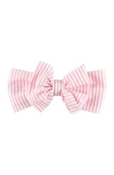 Rufflebutts Pink Seersucker Swim Bow Headband