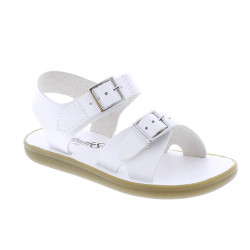 Foot Mates White Eco-Tide Velcro Sandal