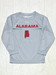 Silly Goose Alabama Gray L/S Tee