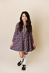 Swoon Midnight Garden Petal Pocket Dress