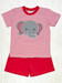 Delaney Knit Applique Elephant Boys Short Set