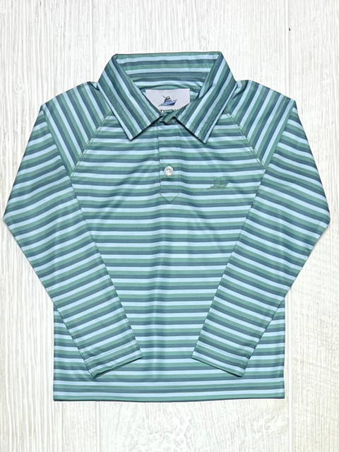 Southbound Polo- Green Combo