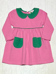 Lily Pads Pink/Green Pocket Dress