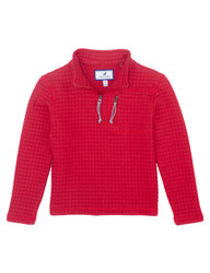 Properly Tied Red Delta Pullover