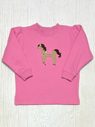 Lily Pads Bubblegum Horse Sweatshirt