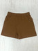 Lily Pads Camel Jersey Boys Shorts with Pockets