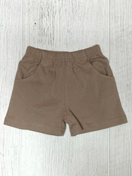 Lily Pads Sand Jersey Boys Shorts with Pockets