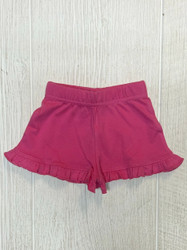 Lily Pads Hot Pink Ruffle Shortie Shorts