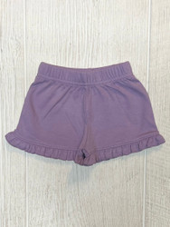 Lily Pads Lavender Ruffle Shortie Shorts