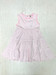 Lily Pads Pink Stripe Tiered  Dress