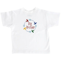 Bailey Boys White Big Brother Knit Tee