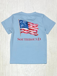 Southbound S/S Flag Performance Tee