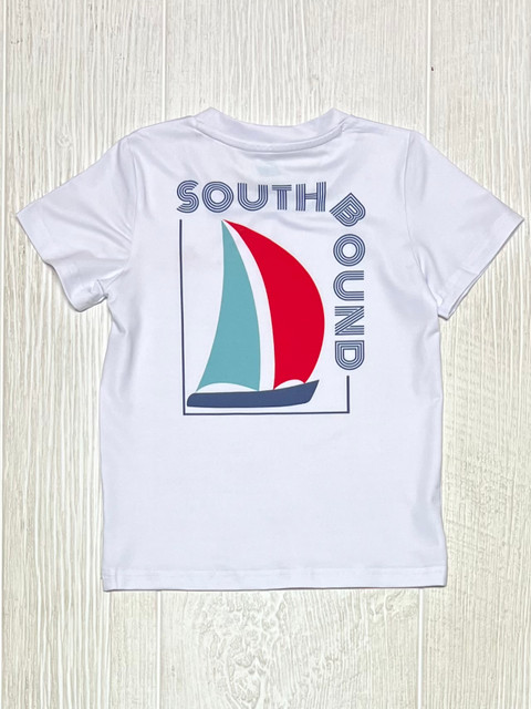 Southbound S/S Sailboat Performance Tee