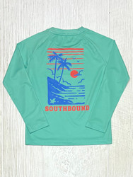 Southbound L/S Palms Performance Tee