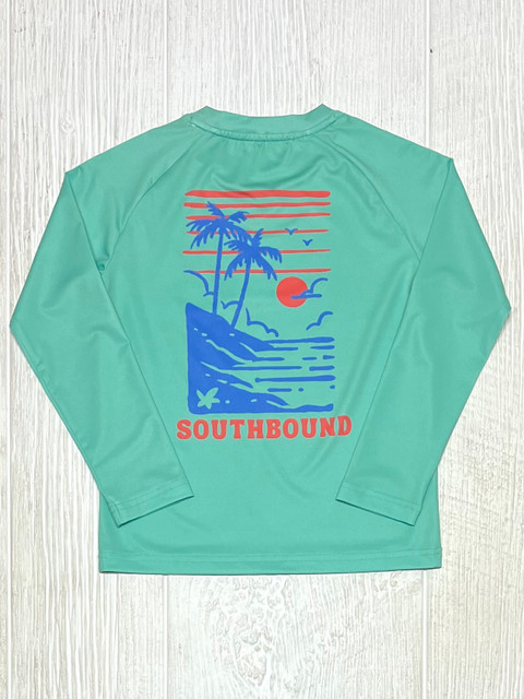 Southbound L/S Palms Performance Tee