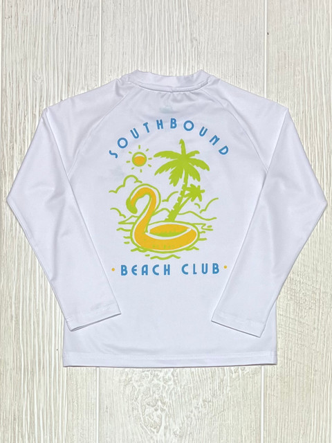 Southbound L/S Flamingo Performance Tee